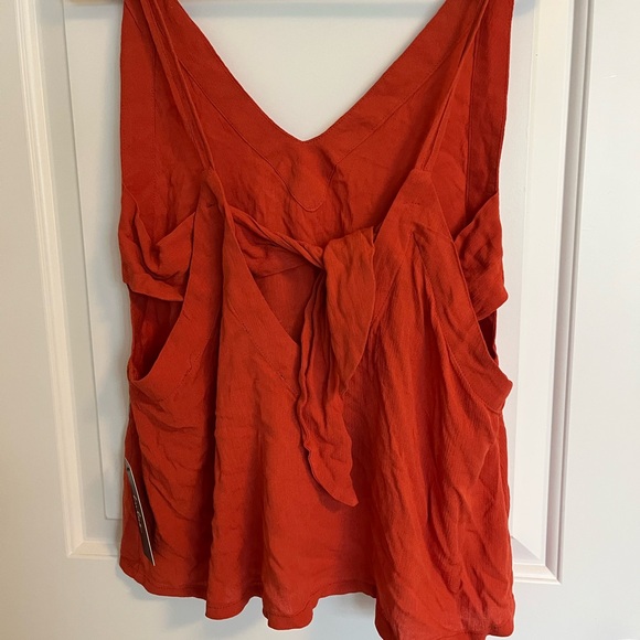 Lulus Adrift Rust Orange Tank Top - Size S - Picture 7 of 7